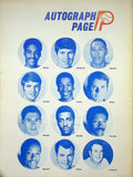 1969-70 Indiana Pacers ABA Basketball Program, Roger Brown on Cover