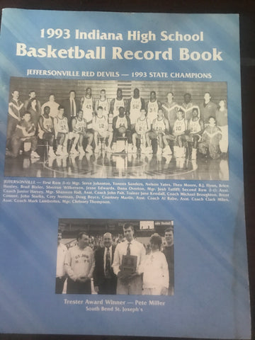 1993 Indiana High School Basketball Record Book
