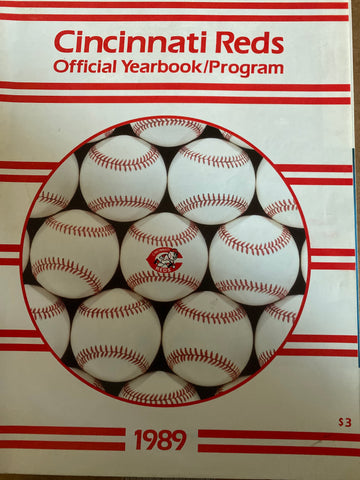 1989 Cincinnati Reds Yearbook