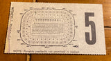 1981 Navy vs Notre Dame Football Ticket Stub