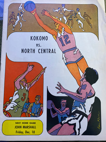 1970 Kokomo vs Indianapolis North Central H.S. Basketball Program