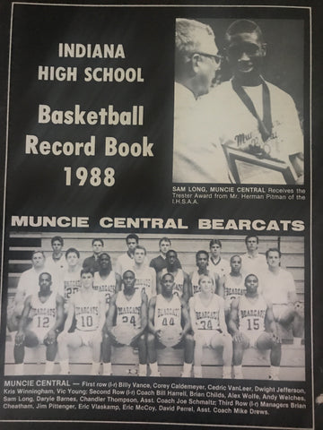 1988 Indiana High School Basketball Record Book
