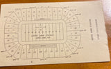 1945 Dartmouth vs Notre Dame Football Ticket Stub