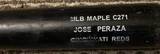 Jose Peraza Cincinnati Reds Game Used Baseball Bat