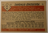 1953 Sandy Consuegra Bowman Color Baseball Card #89 VG-EX