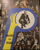 1970-71 Dallas Chapparals at Indiana Pacers ABA Basketball Program