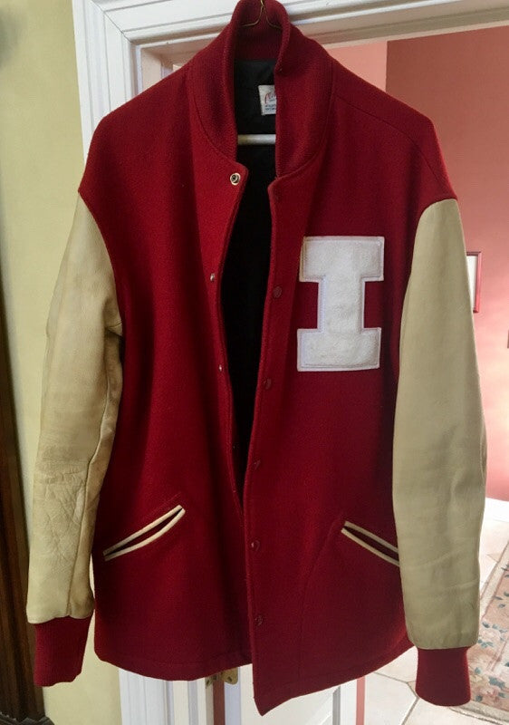 NCAA Team Louisville Cardinals Letterman Varsity Jacket - Maker of
