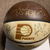 2003-04 Indiana Pacers Team Signed Basketball
