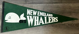 1970's New England Whalers WHA Hockey Pennant