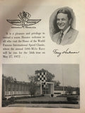 1972 Tony Hulman Indianapolis Motor Speedway Mailer - Vintage Indy Sports