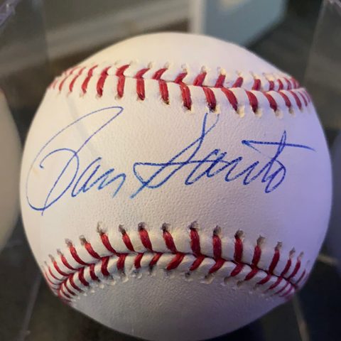 Ron Santo Autographed Baseball