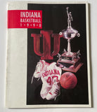 1990 Indiana University Basketball Media Guide