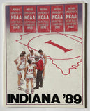 1989 Indiana University Basketball Media Guide