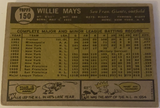 1961 Topps Willie Mays Baseball Card #150, VG-EX