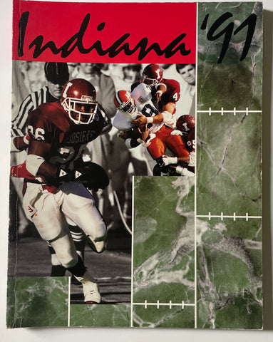 1991 Indiana University Football Media Guide