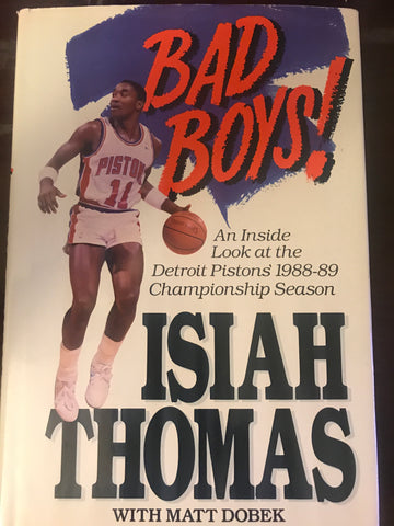 Bad Boys Isiah Thomas Hardback Book