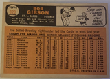 1966 Topps Bob Gibson Baseball Card #320, VG-EX