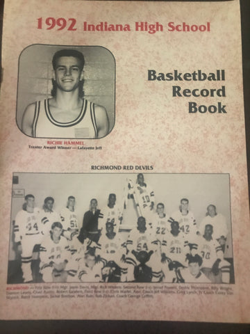 1992 Indiana High School Basketball Record Book