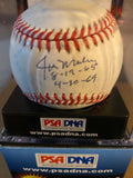 Jim Maloney Autographed ONL Baseball