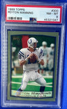 1999 Topps Peyton Manning Football Card #300, PSA 8 NM-MT