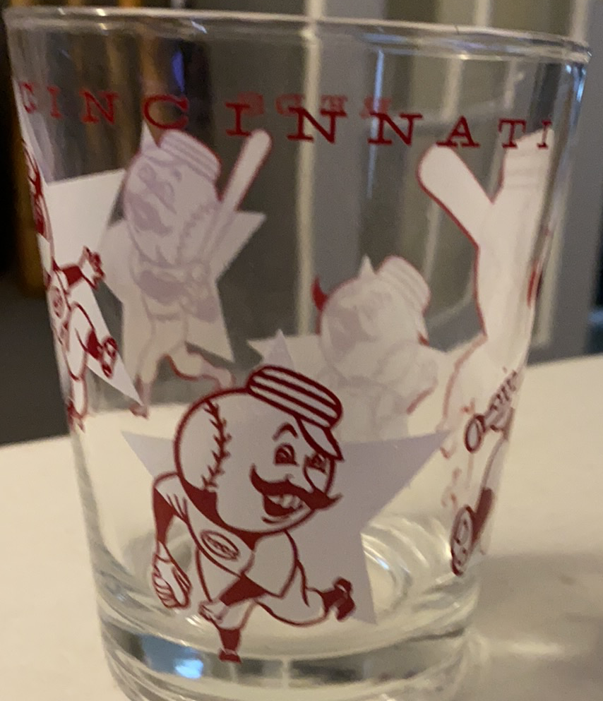 Vintage 1985 1986 University of Louisville Cardinals Basketball Drinking  Glass