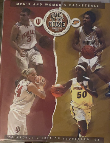 2002 Purdue vs Indiana University Basketball Program