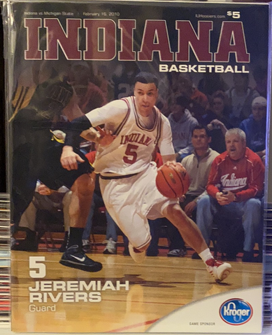 2010 Michigan State vs Indiana University Basketball Program