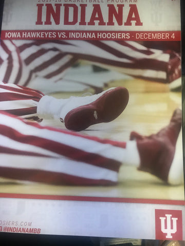 2017 Iowa vs Indiana University Basketball Program