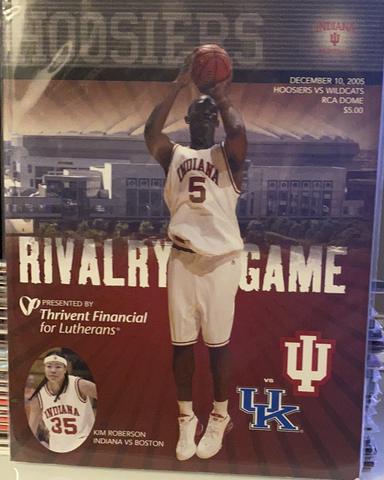 2005 Kentucky vs Indiana University Basketball Program