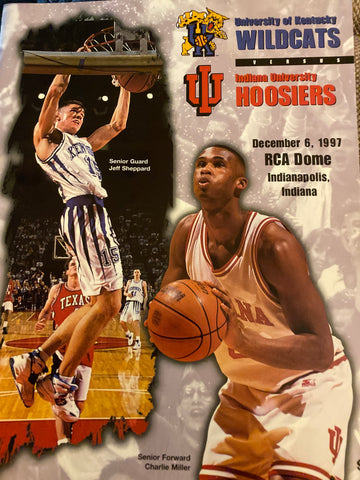 1997 Kentucky vs Indiana University Basketball Program