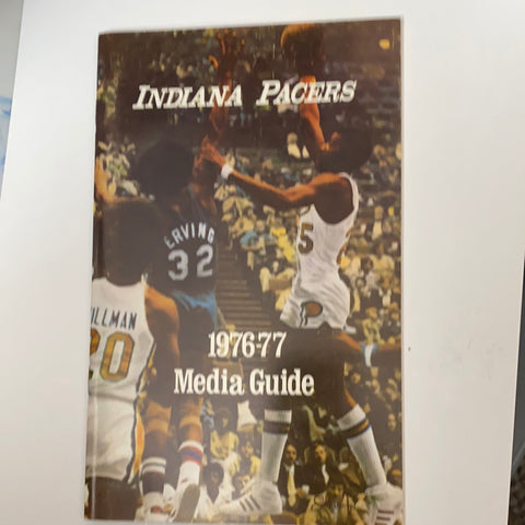 1976-77 Indiana Pacers Media Guide
