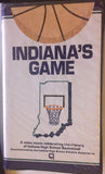 Indiana's Game VHS Video - Vintage Indy Sports