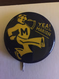 1940s-50s Marion High School Pinback Button - Vintage Indy Sports