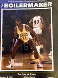 1986 Iowa vs Purdue Basketball Program