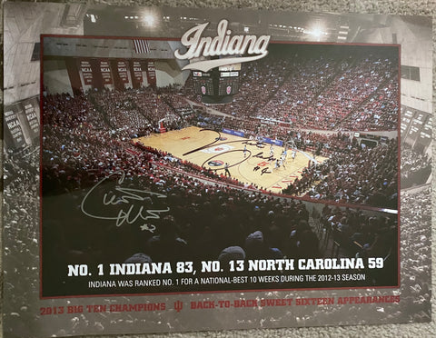 2012 Indiana University Autographed Poster