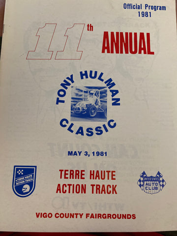 1981 Tony Hulman classic race program