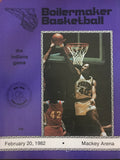 1982 Indiana University vs Purdue Basketball Program