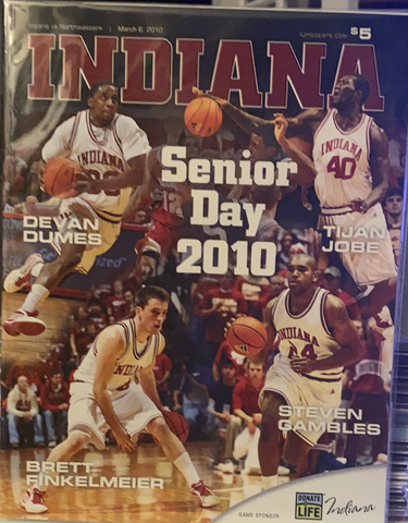 2010 Northwestern vs Indiana University Basketball Program