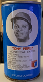 1978 Tony Perez RC Cola Can, Cincinnati Reds, Montreal Expos Baseball
