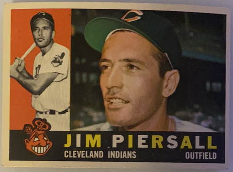 1960 Topps Jim Piersall Baseball Card #159, EX-MT