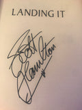 Scott Hamilton Autographed Book Landing It