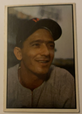 1953 Sandy Consuegra Bowman Color Baseball Card #89 VG-EX