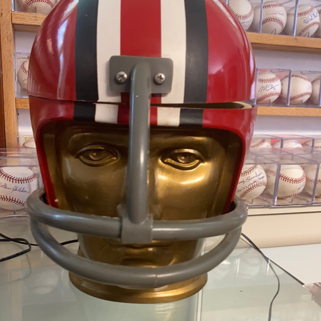 Vintage Indiana University Football Helmet Ice Bucket