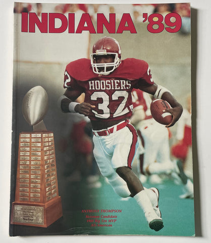 1989 Indiana University Football Media Guide