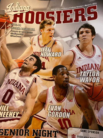 2014 Nebraska vs Indiana University Basketball Program