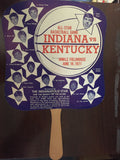1971 Indiana vs Kentucky High School Basketball All Star Game Fan - Vintage Indy Sports