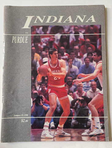 Indiana University vs  Purdue basketball program 1990