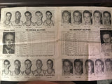 1951 Indiana vs Kentucky High School All Star Basketball Game Program - Vintage Indy Sports