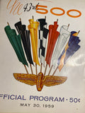 1959 Indianapolis 500 Race Program