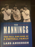 The Mannings The Fall and Rise of A Football Family HB Book